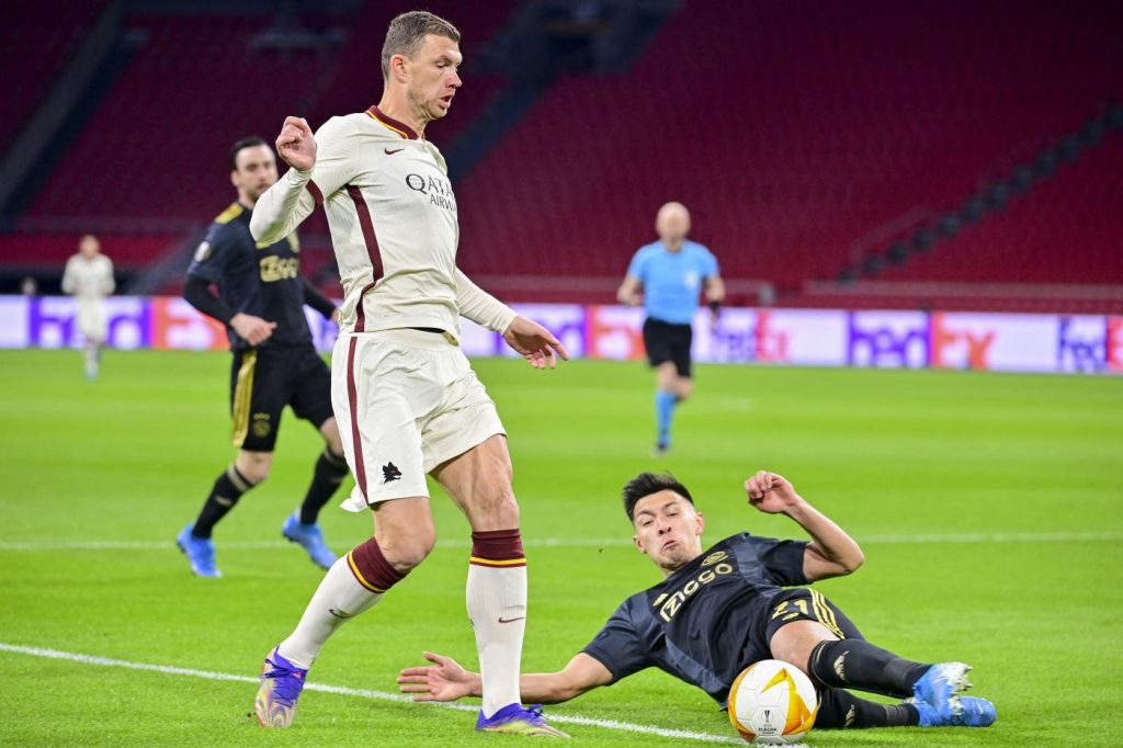Dzeko Ajax-Roma
