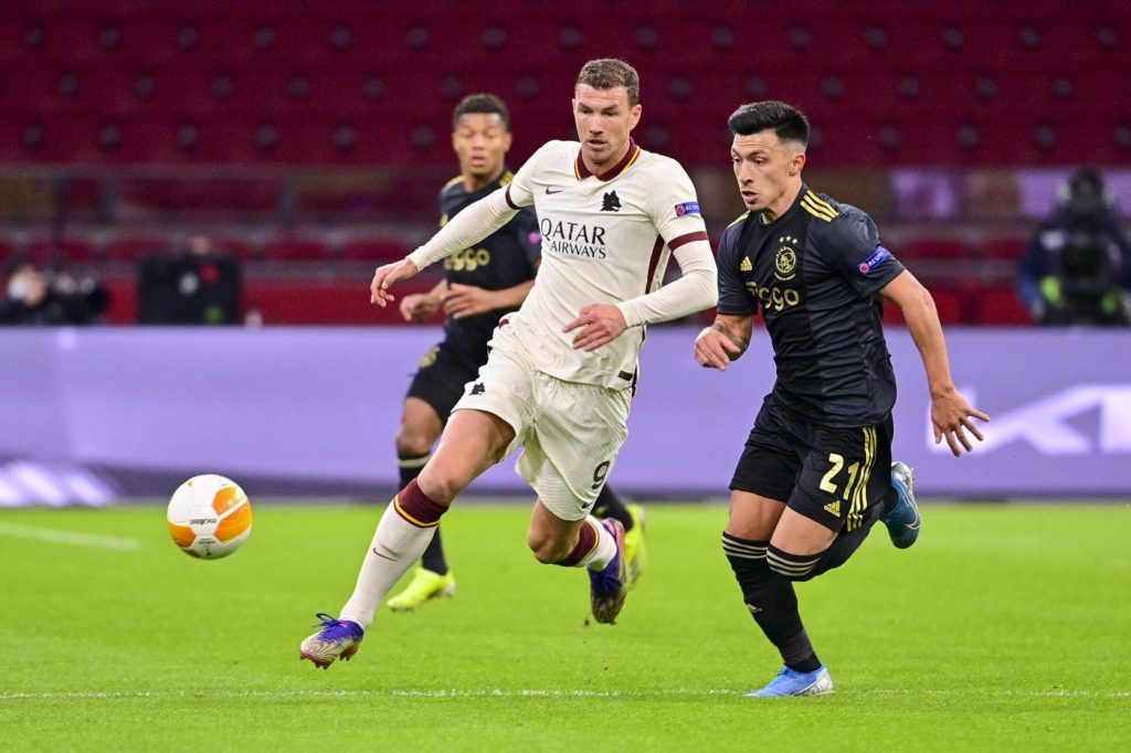 Dzeko Ajax-Roma