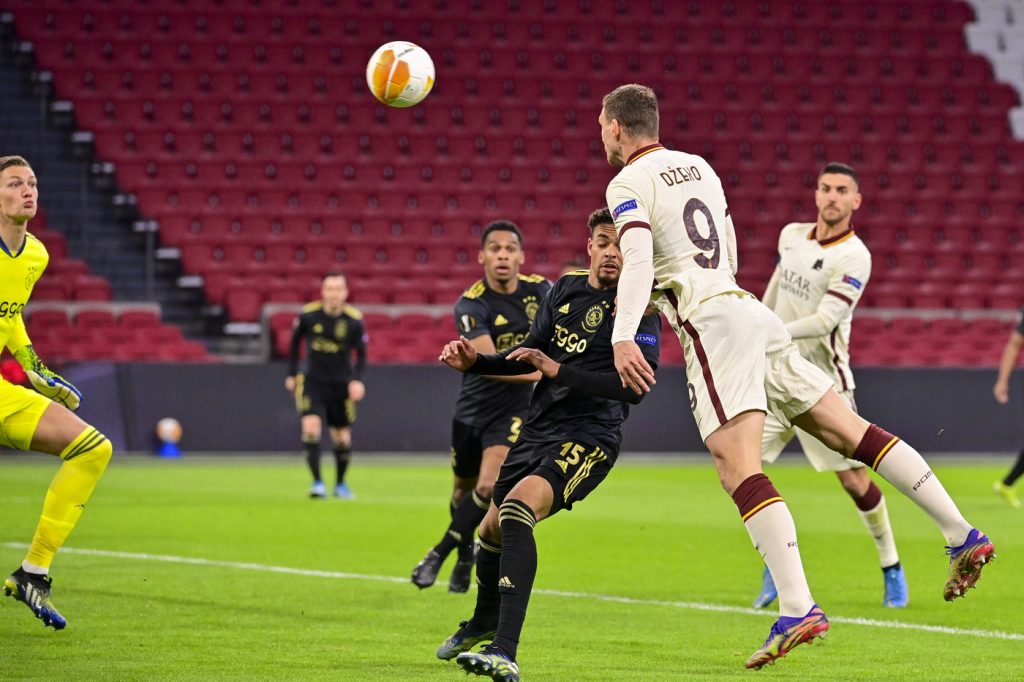 Dzeko Ajax vs Roma - Europa League 2020/2021