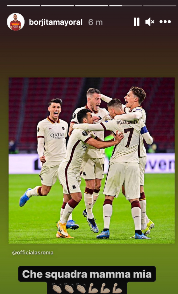 borja mayoral roma ajax