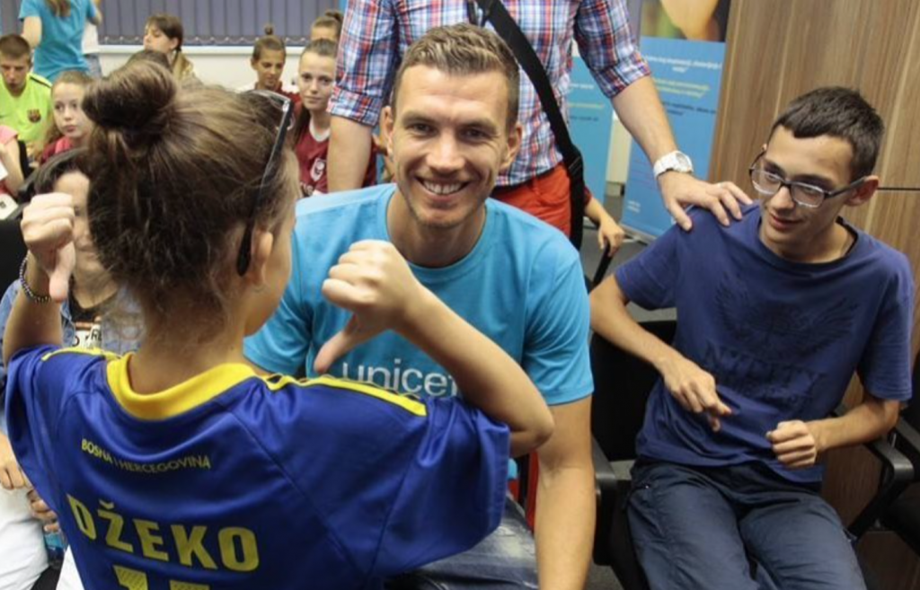 Dzeko unicef