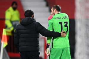 pau lopez infortunio spalla