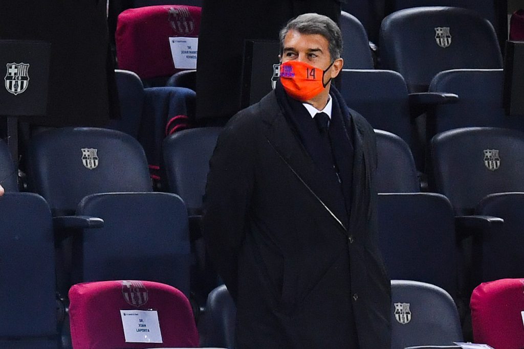 Laporta FC Barcelona v SD Huesca - La Liga Santander