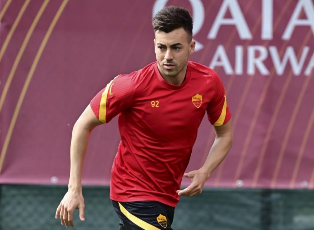 allenamento roma trigoria el shaarawy(1)