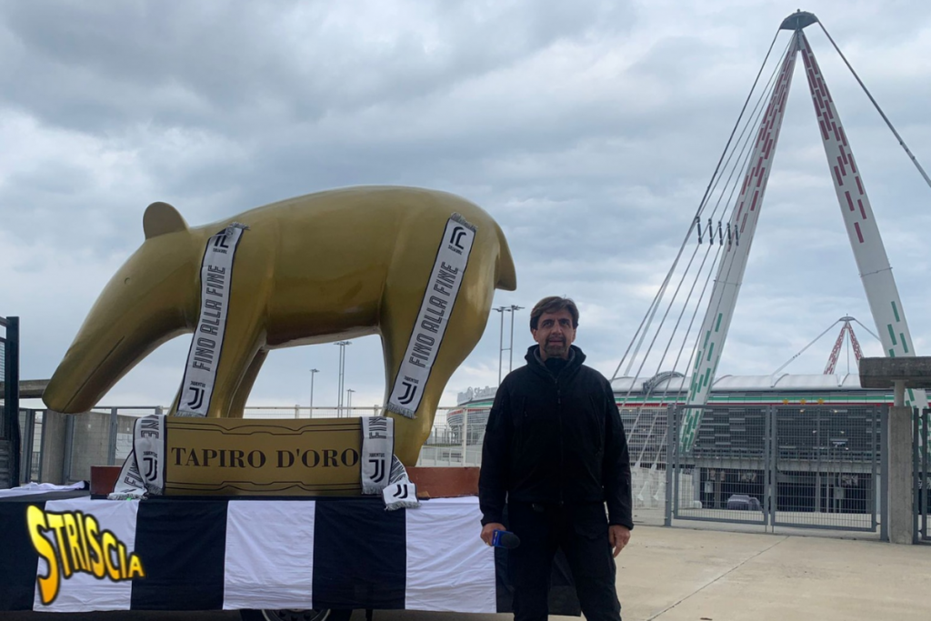 tapiro d'oro striscia la notizia juventus