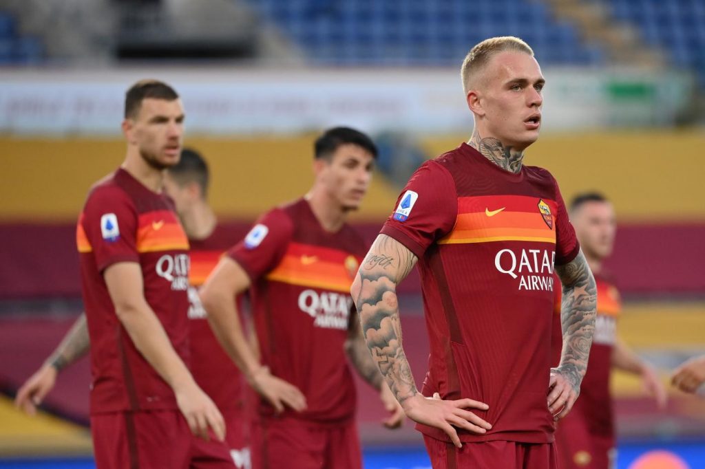 roma atalanta karsdorp dzeko ibanez