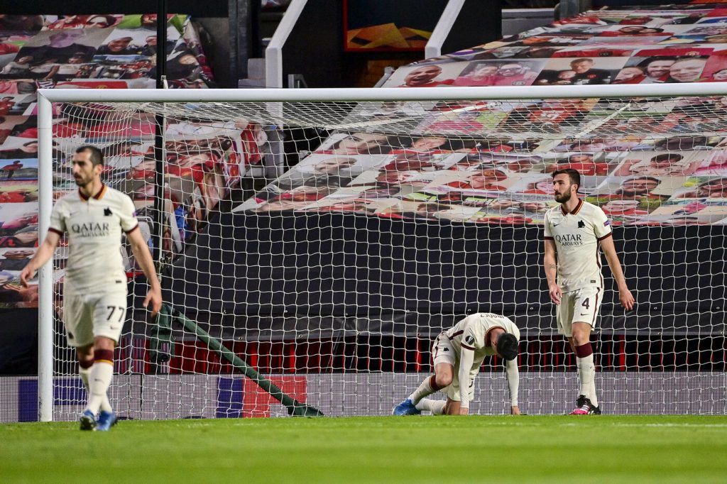 manchester roma  cristante ibanez mkhitaryan