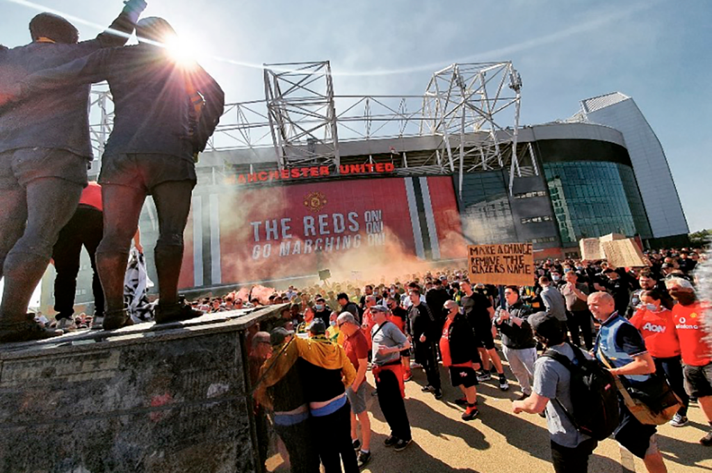 tifosi manchester united old trafford