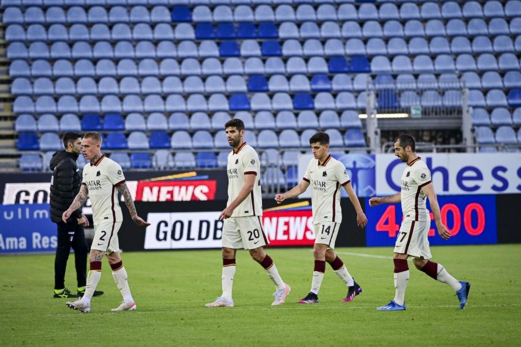 cagliari roma mkhitaryan villar fazio karsdorp