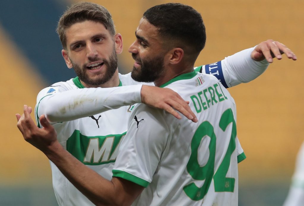 sassuolo parma defrel berardi roma