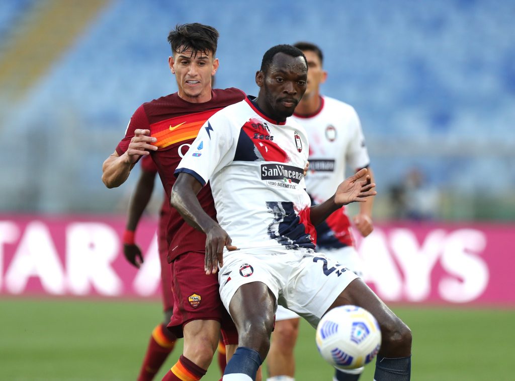 Simy Ibanez AS Roma  v FC Crotone - Serie A
