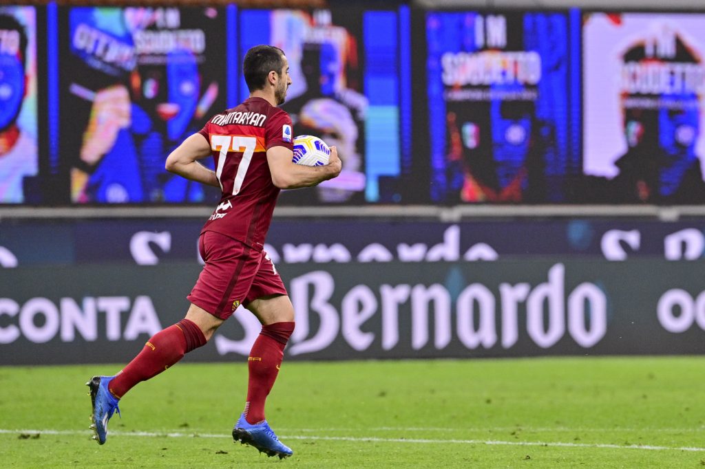 Mkhitaryan Inter vs Roma - Serie A TIM 2020/2021