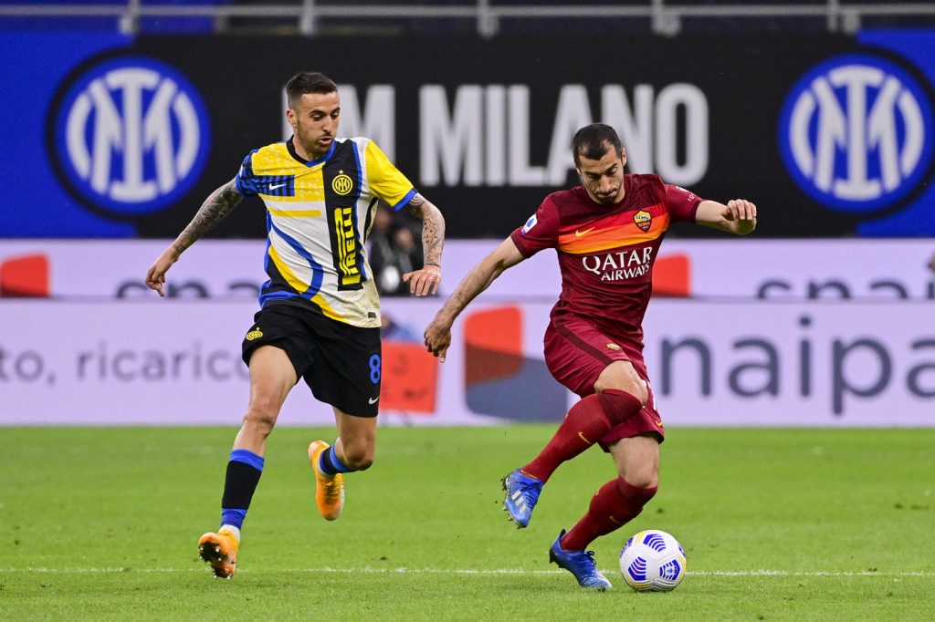 Vecino Mkhitaryan Inter - Roma