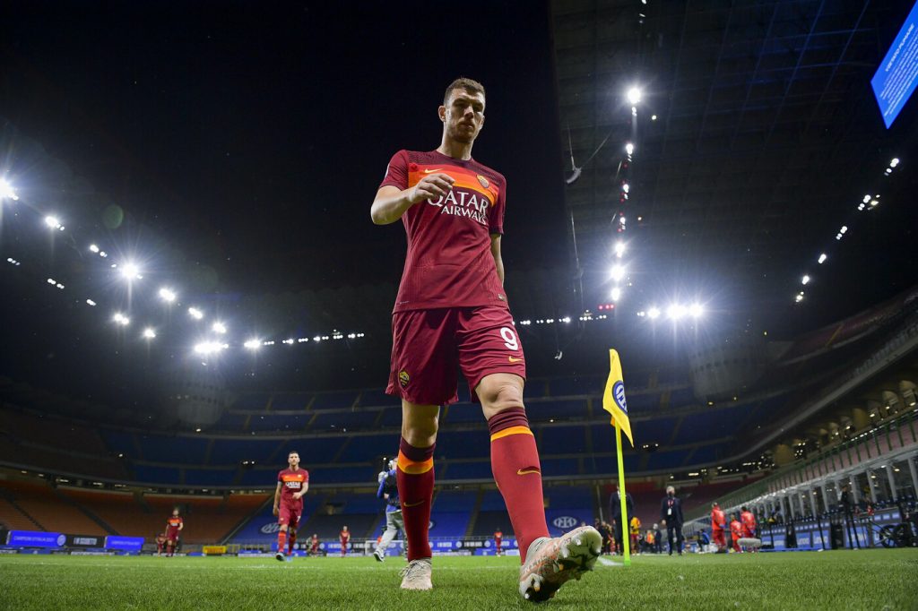 Dzeko Inter vs Roma - Serie A TIM 2020/2021