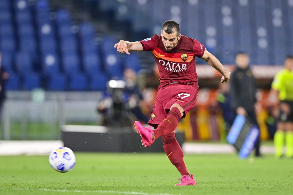 Mkhitaryan Roma vs Lazio - Serie A TIM 2020/2021