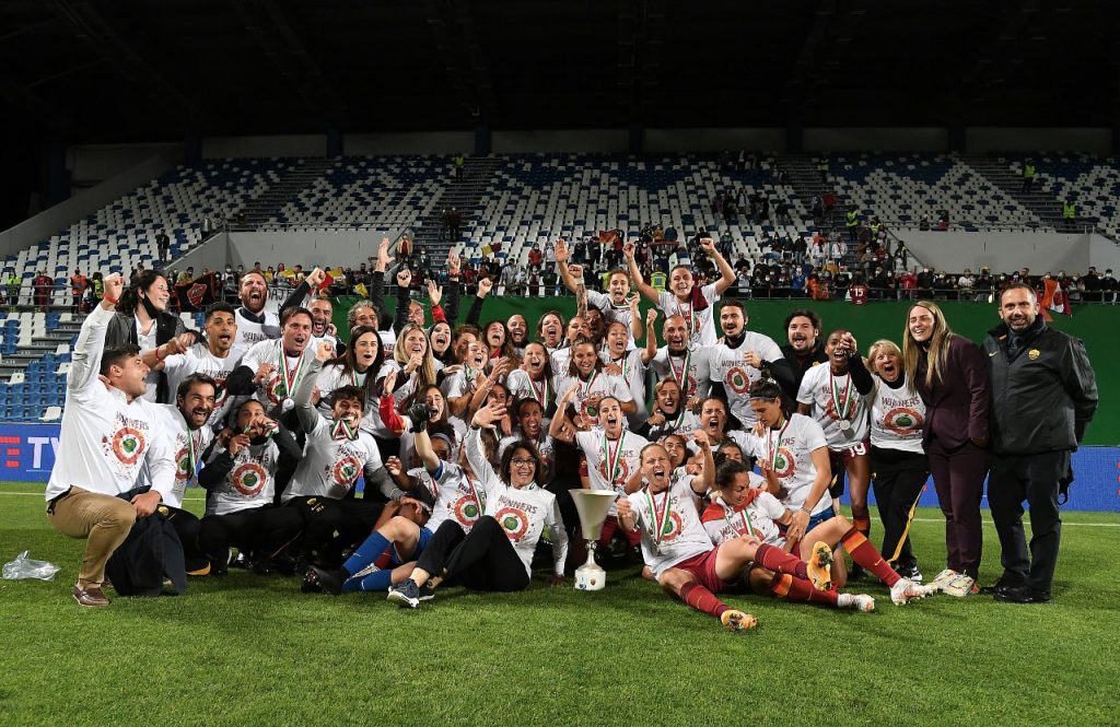 roma femminile coppa italia finale milan(4)