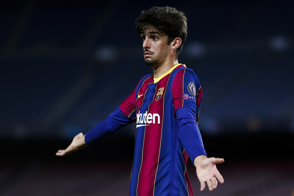 Trincao FC Barcelona v Dynamo Kyiv: Group G - UEFA Champions League