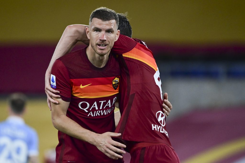 Dzeko Roma vs Lazio - Serie A TIM 2020/2021