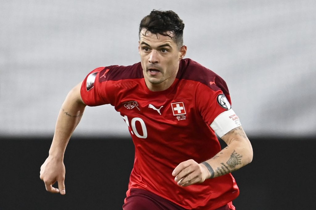 Xhaka Switzerland v Lithuania - FIFA World Cup 2022 Qatar Qualifier