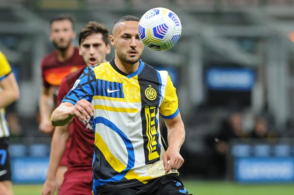 D'Ambrosio Inter vs Roma - Serie A TIM 2020/2021