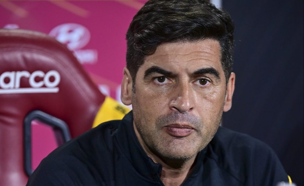 AS Roma, conferenza stampa del mister Paulo Fonseca