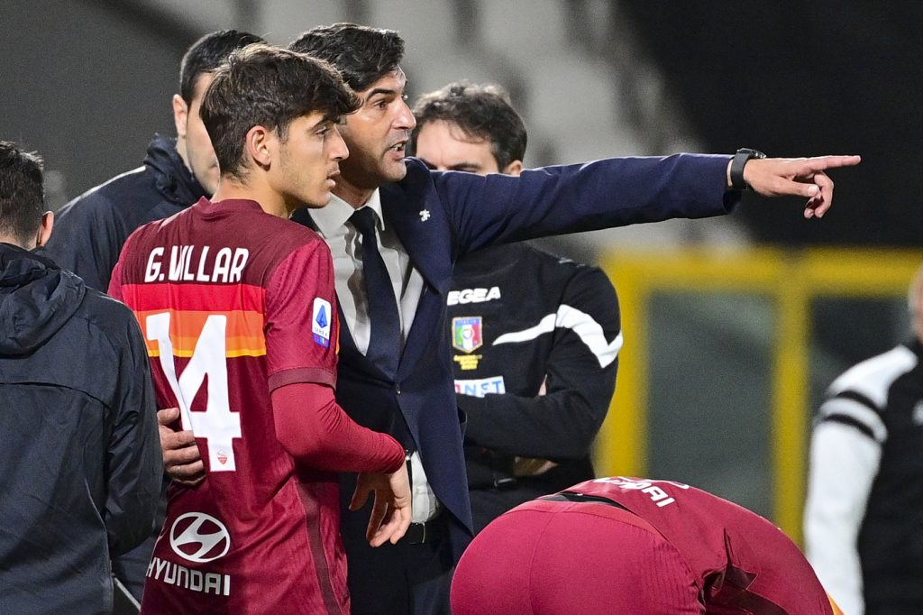 villar fonseca Spezia vs Roma - Serie A TIM 2020/2021