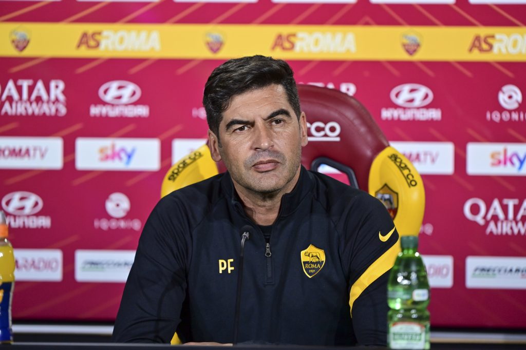 AS Roma, conferenza stampa del mister Paulo Fonseca