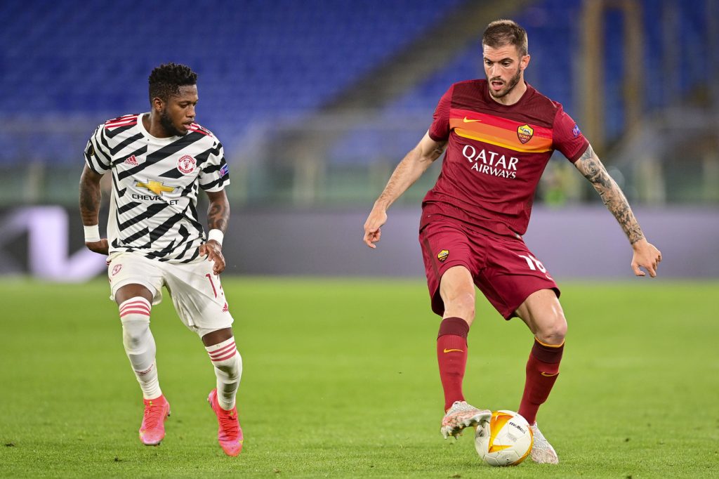 fred santon Roma vs Manchester United - Europa League 2020/2021 Semifinale ritorno