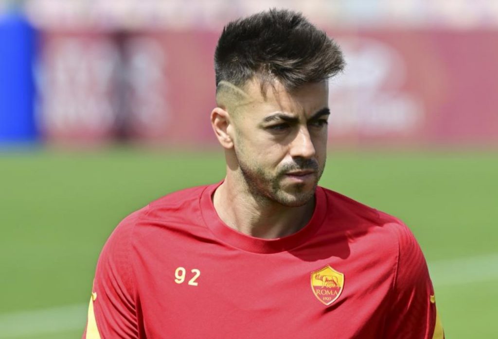 allenamento trigoria roma el shaarawy