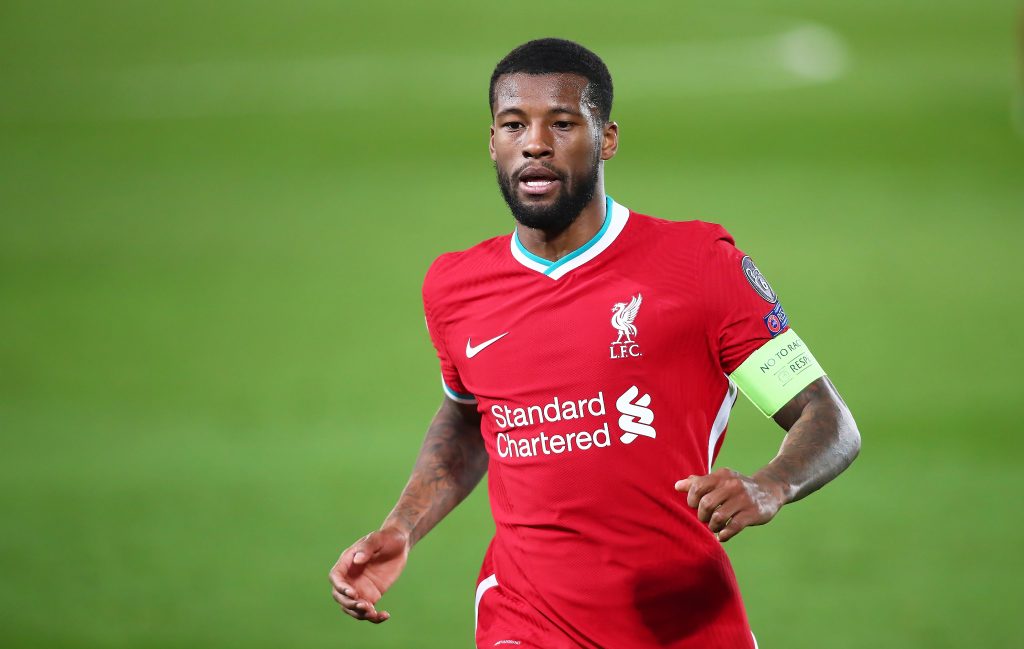 Wijnaldum Real Madrid v Liverpool FC - UEFA Champions League Quarter Final: Leg One