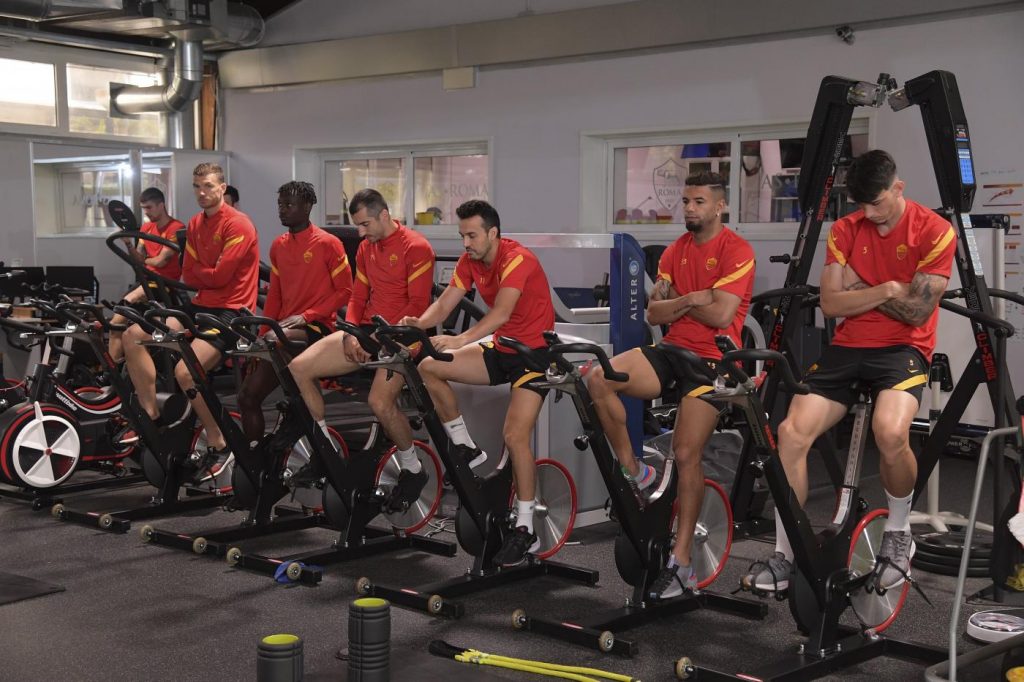 Allenamento Roma Trigoria