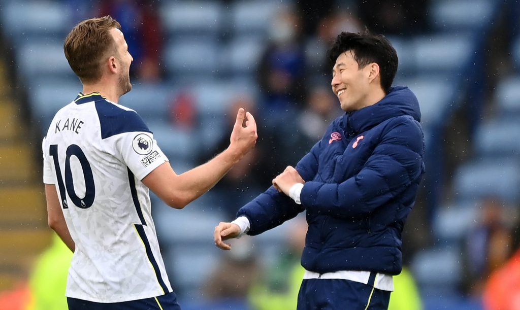 kane son Leicester City v Tottenham Hotspur - Premier League