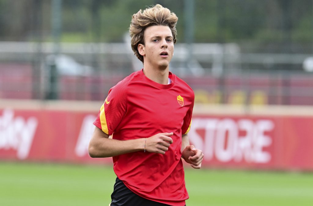 Ciervo AS Roma, sessione di allenamento a Trigoria