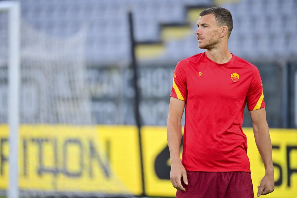 dzeko Spezia vs Roma - Serie A TIM 2020/2021