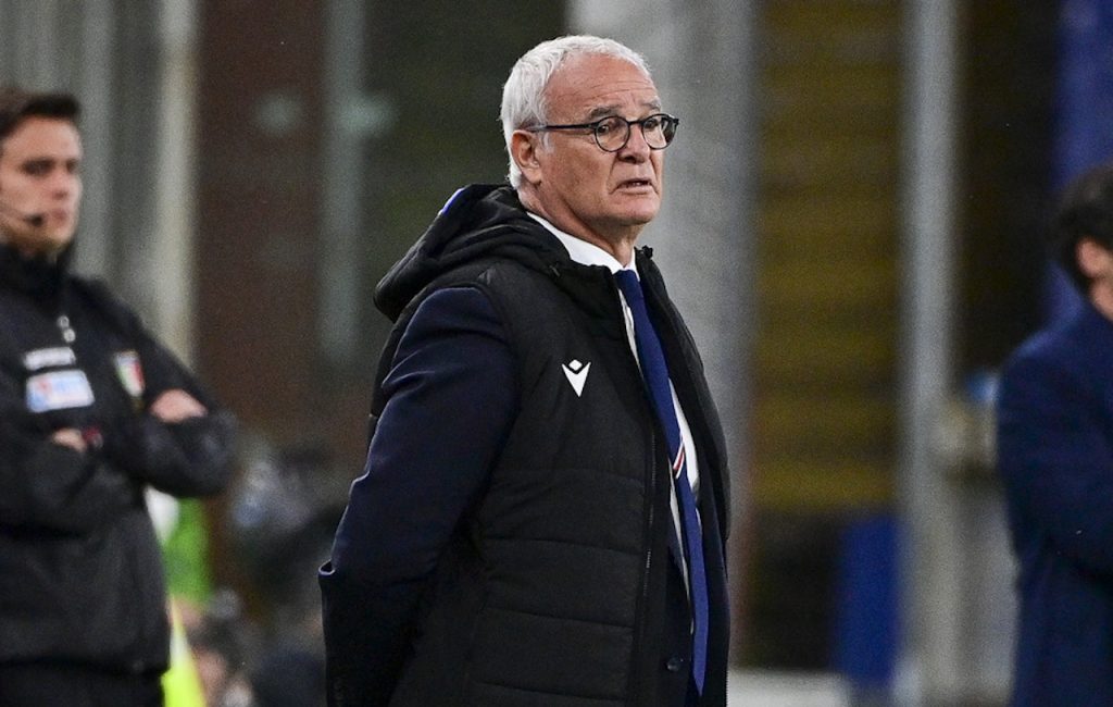 Ranieri Sampdoria vs Roma - Serie A TIM 2020/2021