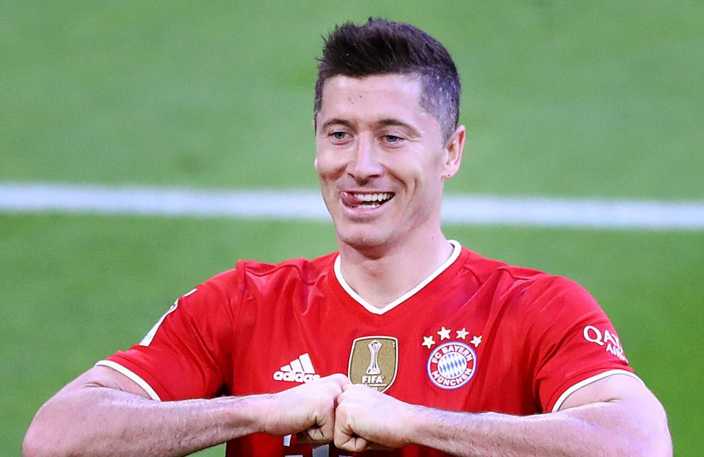 Lewandowski FC Bayern Muenchen v Borussia Moenchengladbach - Bundesliga