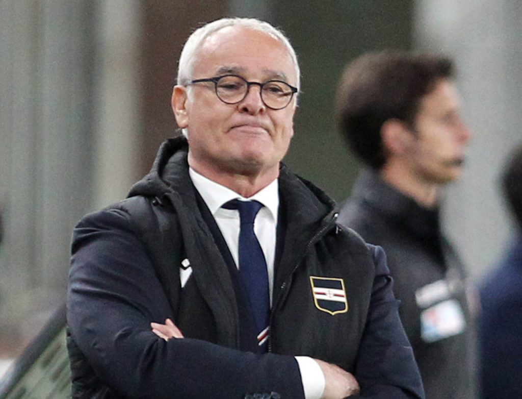 Ranieri Sampdoria vs Roma - Serie A TIM 2020/2021Sampdoria vs Roma - Serie A TIM 2020/2021