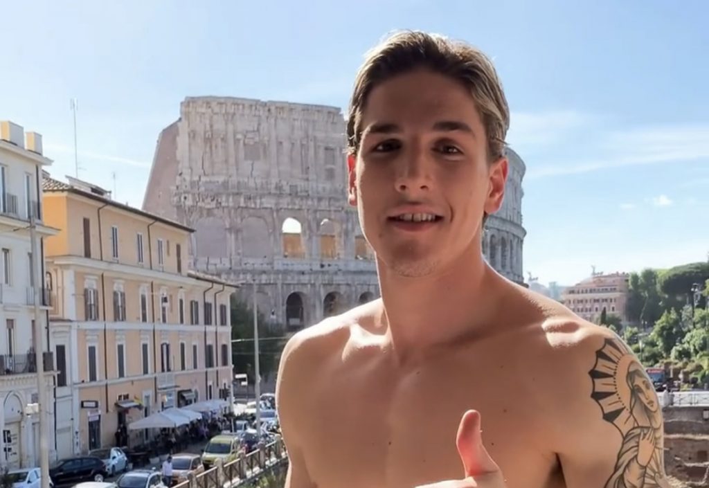 zaniolo servizio fotografico