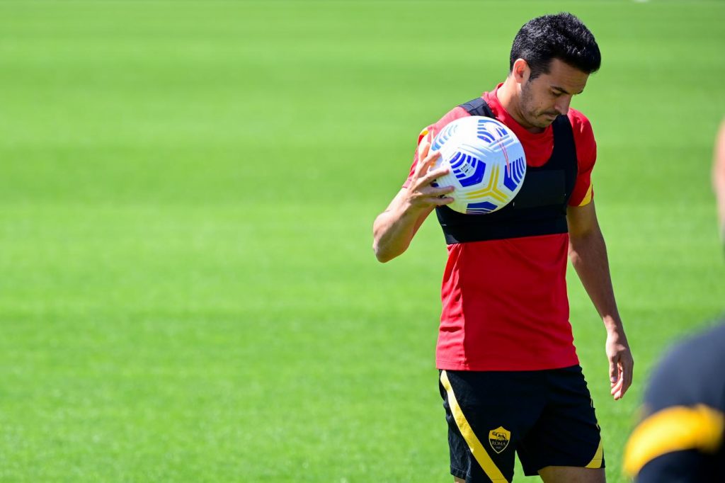 Allenamento Roma Pedro