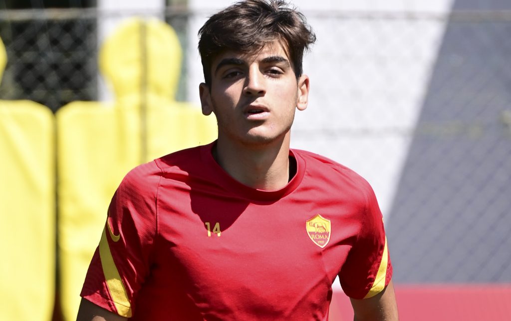 villar AS Roma, sessione di allenamento a Trigoria