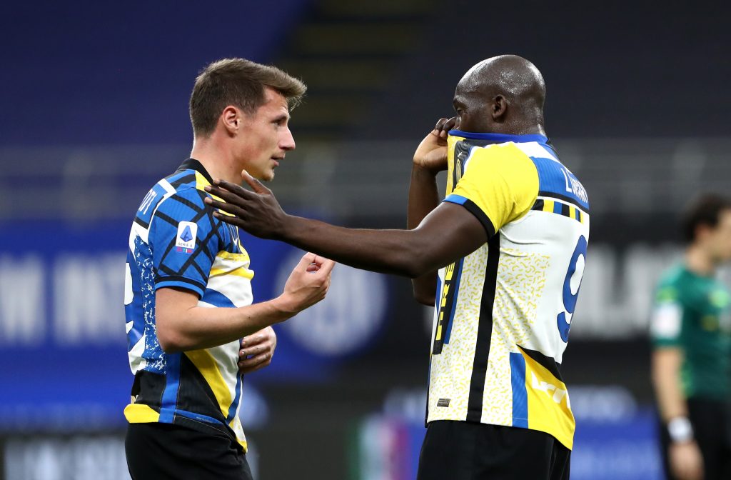 Lukaku Pinamonti FC Internazionale  v AS Roma - Serie A