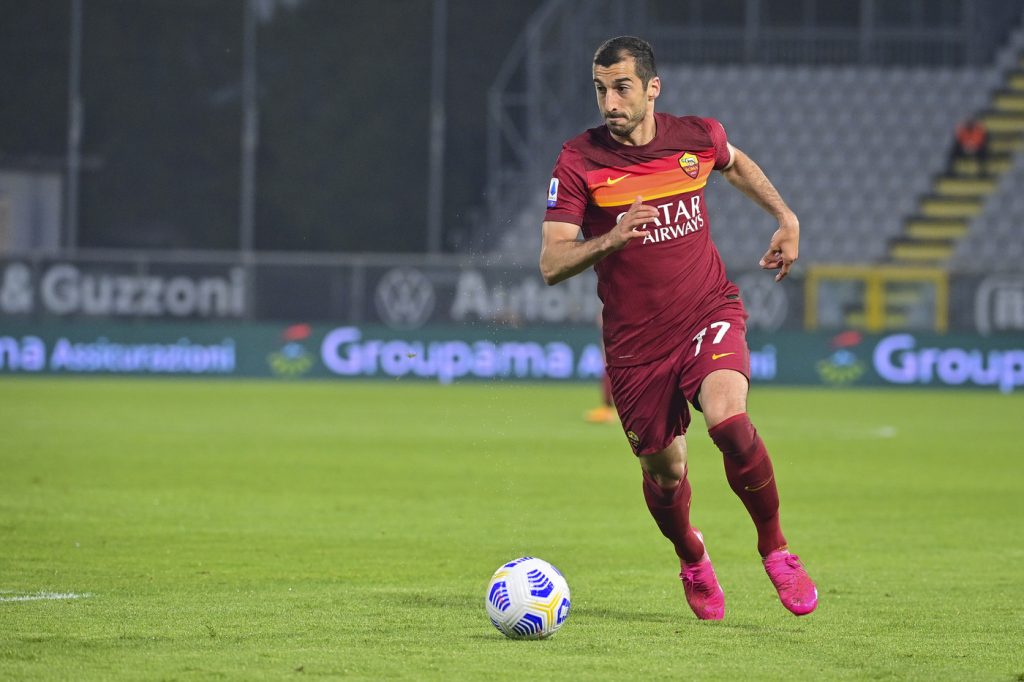 mkhitaryan Spezia vs Roma - Serie A TIM 2020/2021
