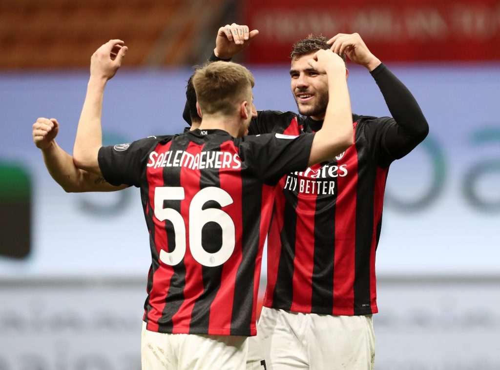 theo hernandez saelemaekers milan