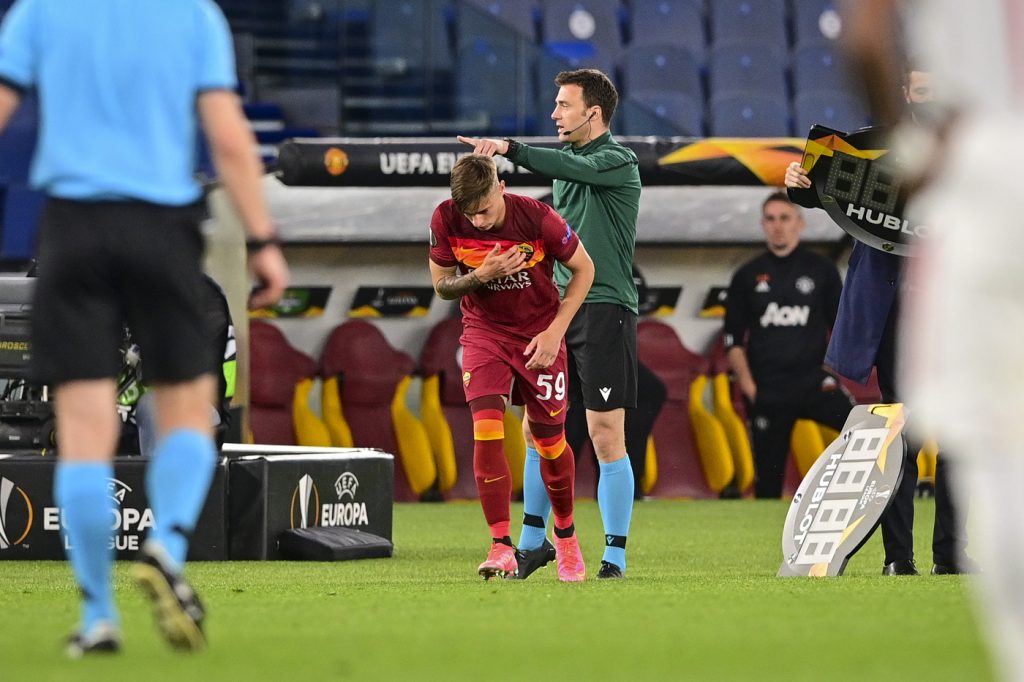 roma manchester zalewski esordio