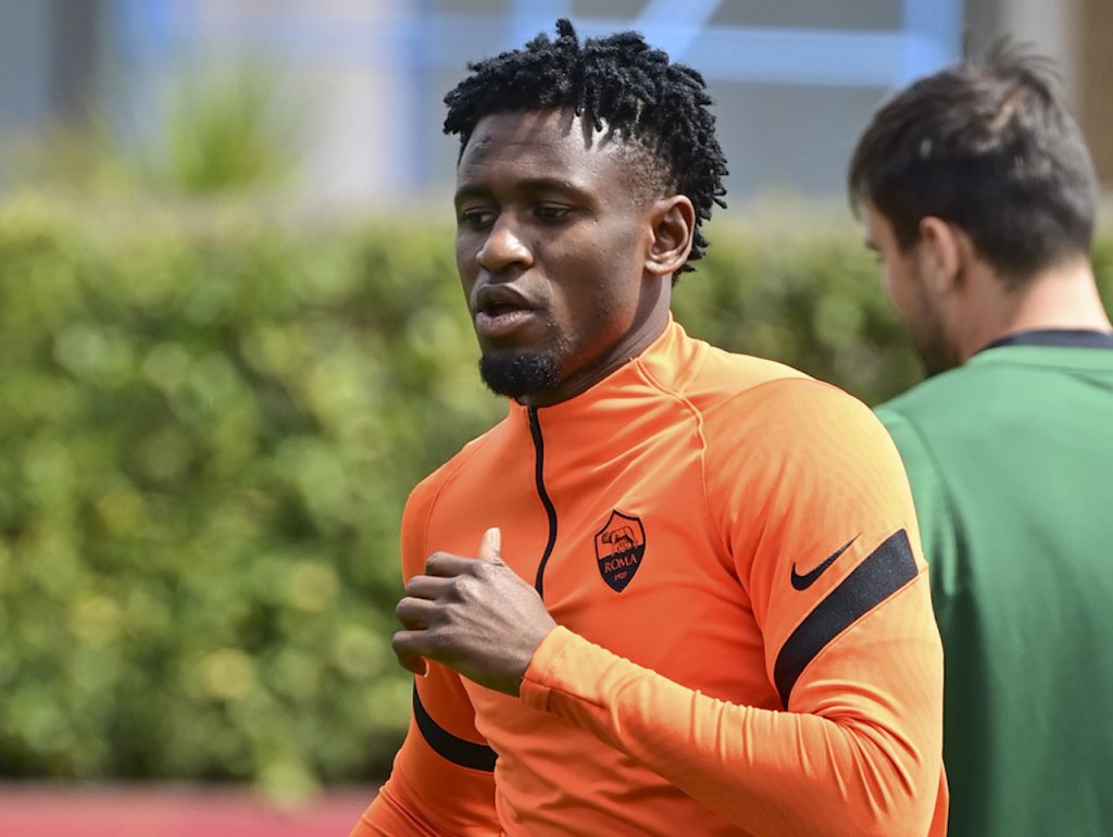 Diawara Europa League, sessione di allenamento dell'AS Roma a Trigoria