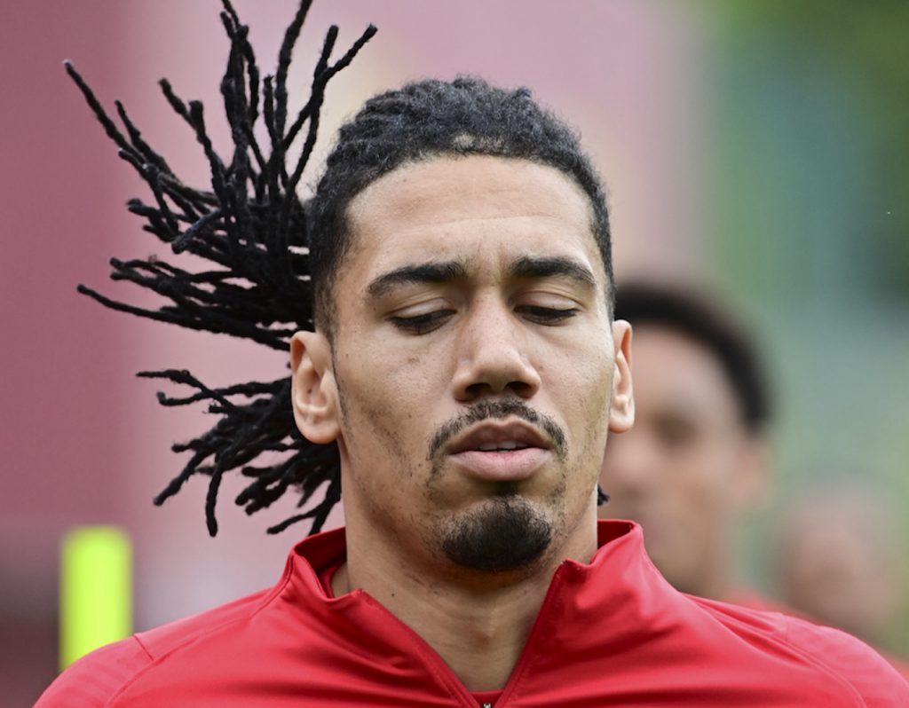 Smalling AS Roma, sessione di allenamento a Trigoria