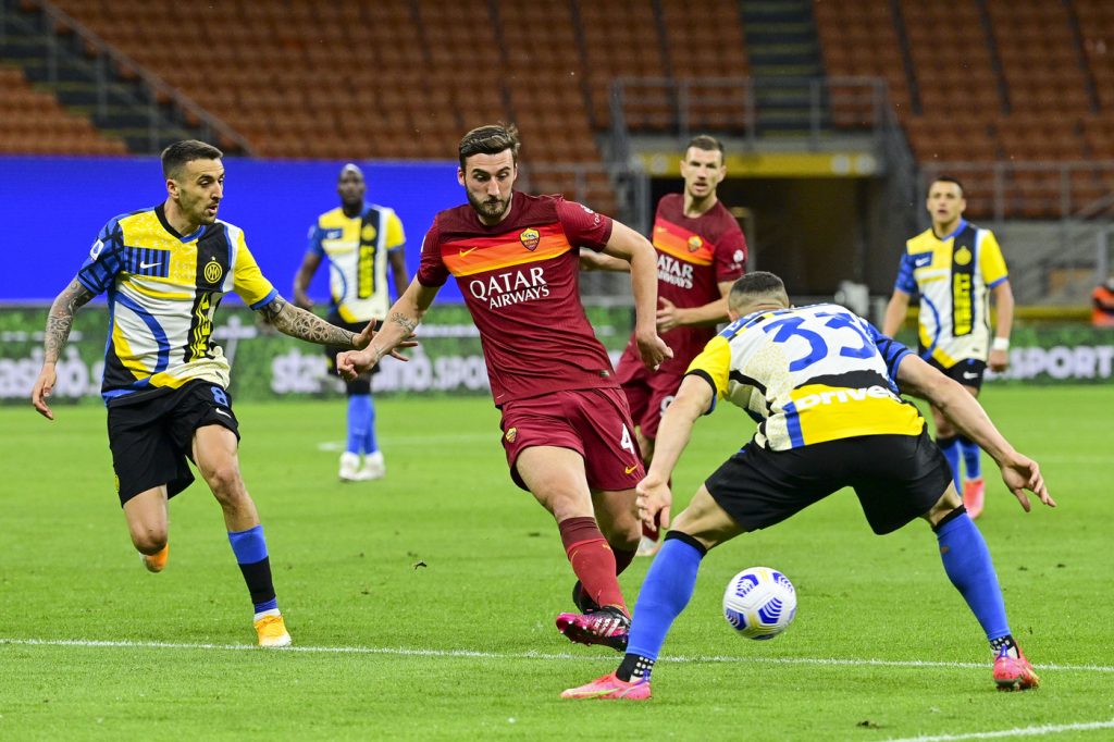 Cristante Inter vs Roma - Serie A TIM 2020/2021