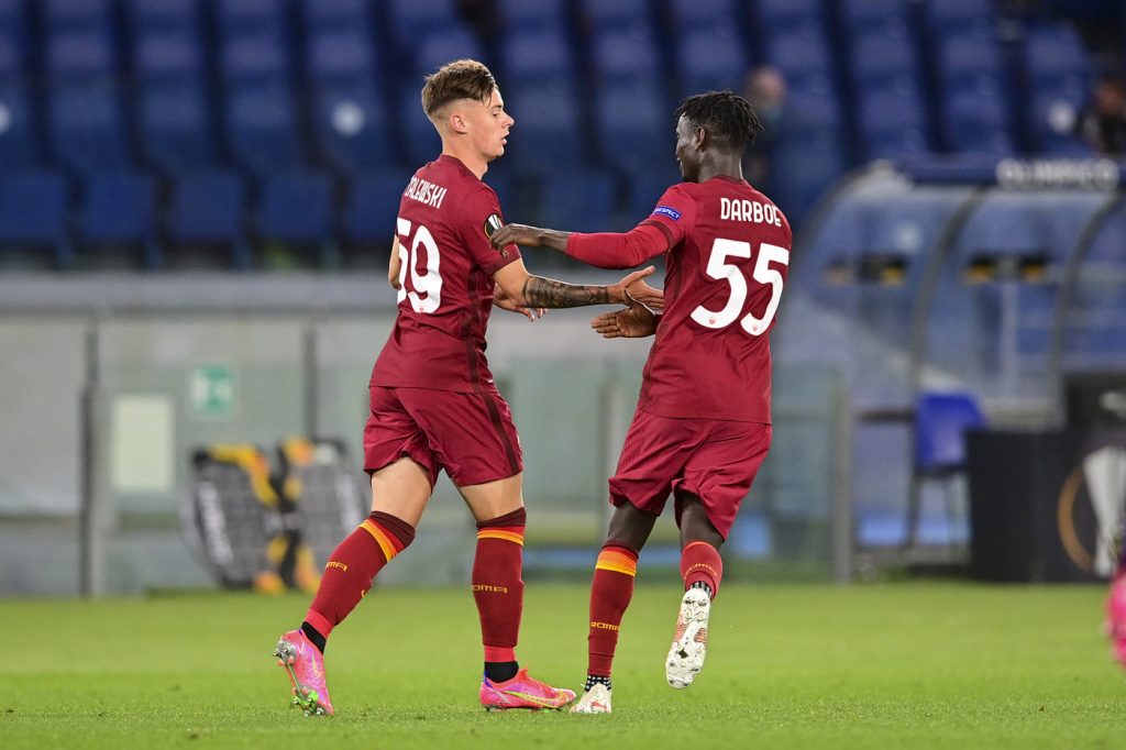 darboe zalewski gol Roma vs Manchester United - Europa League 2020/2021 Semifinale ritorno