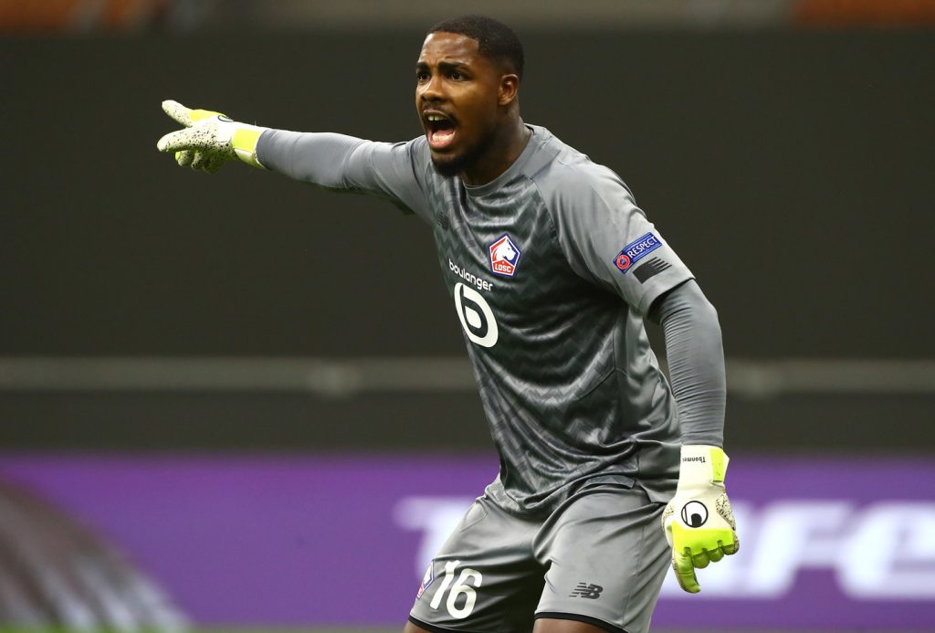 Maignan AC Milan v LOSC Lille: Group H - UEFA Europa League