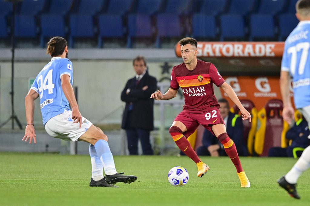 El Shaarawy Roma vs Lazio - Serie A TIM 2020/2021